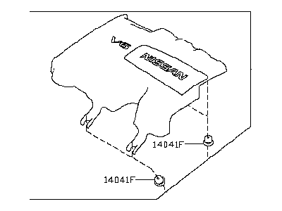 Infiniti 14041-9NF0A Intake Manifold Collector Cover