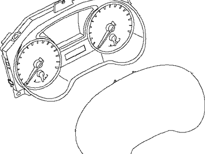 Infiniti Speedometer - 24810-9NJ0B