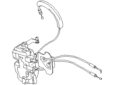 2003 Infiniti FX35 Door Lock Actuator - 80500-CG010