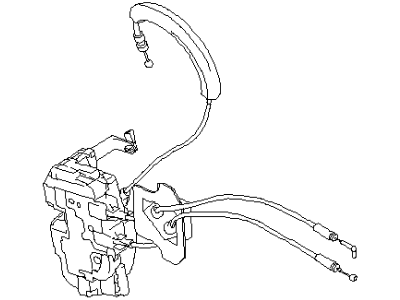 2007 Infiniti FX35 Door Lock Actuator - 80500-CL00A