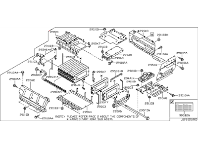 Infiniti 295B0-5UV9D Main Battery Assembly