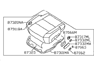 Infiniti 87350-ZC161