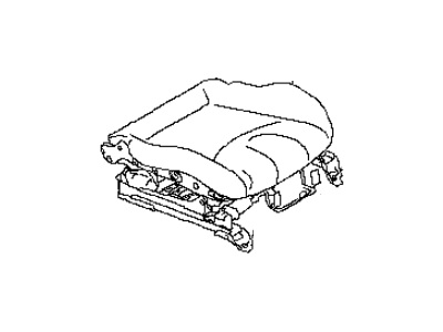 Infiniti 87300-JJ76A Cushion & Adjuster Assy-Front,RH