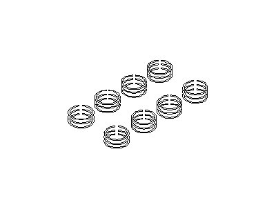 Infiniti 12035-60U02 Ring Set-Piston