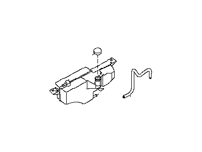 2009 Infiniti M35 Coolant Reservoir - 21710-EH000