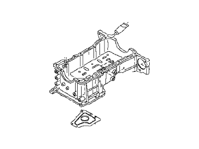 Infiniti 11110-EH00A Engine Oil Pan Assembly