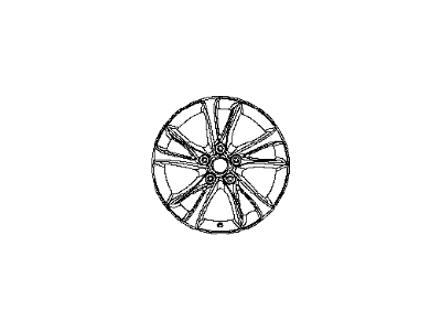 Infiniti D0300-4GA3J Wheel Rim