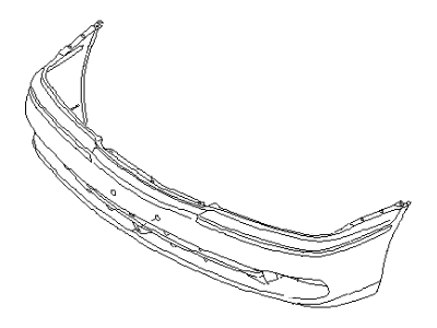 Infiniti 62022-6P125 Front Bumper Fascia Kit