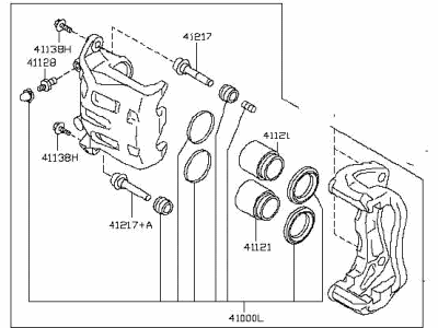 Infiniti 41001-JL00A