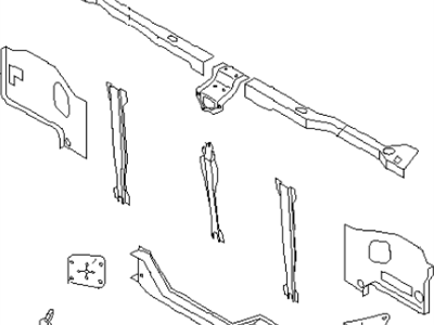 1994 Infiniti Q45 Radiator Support - 62500-60U00