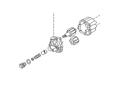 1999 Infiniti Q45 Oil Pump - 15010-6P001