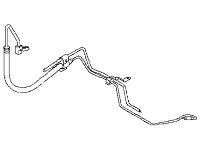 Infiniti QX56 Power Steering Hose - 49720-1LA0B