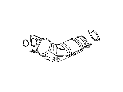 Infiniti 20802-1WX0B Three Way Catalytic Converter