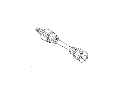 Infiniti 39601-56S15 Shaft Assy-Rear Drive,LH