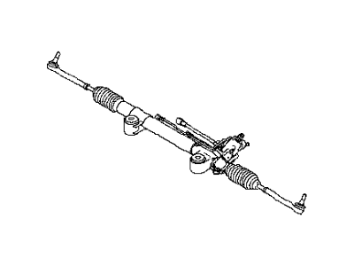 2012 Infiniti EX35 Rack And Pinion - 49001-1BA0B