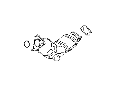 Infiniti B08B2-1VW0B Three Way Catalytic Converter