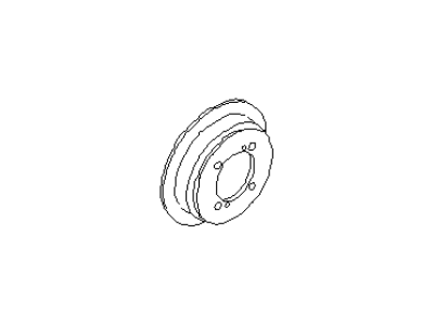 Infiniti Brake Disc - 43206-1CA0A