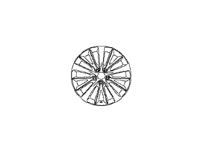 Infiniti D0C00-6HH4A Aluminum Wheel