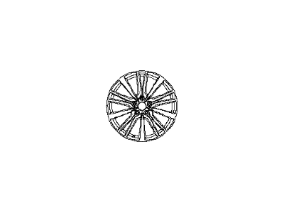 Infiniti D0C00-5CP3A Aluminum Wheel