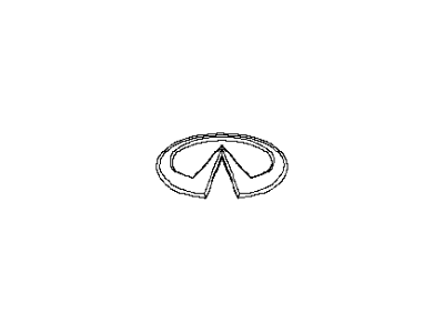 Infiniti FX45 Emblem - 90891-CG000