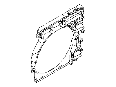 Infiniti 21476-1LA0B SHROUD-Upper