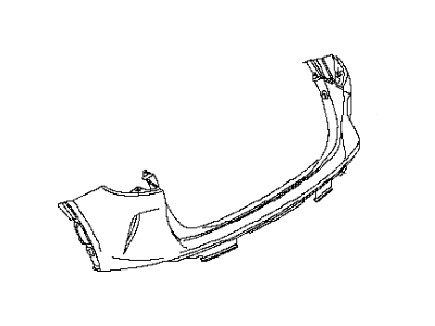 2019 Infiniti QX50 Bumper - HEM22-5NA0J