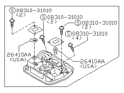 Infiniti 26430-7P009