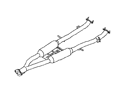 Infiniti Q60 Muffler - 20300-JL50B