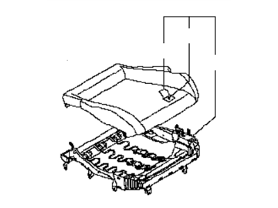 Infiniti 87300-AM200 Cushion Assy-Front Seat