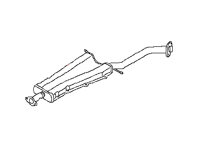 Infiniti G35 Tail Pipe - 20300-AM800