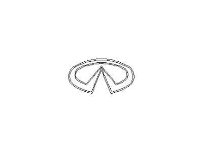 Infiniti QX80 Emblem - 62890-1BA1A