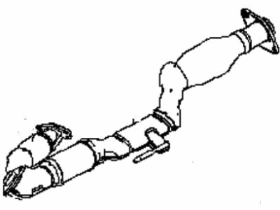 Infiniti QX60 Exhaust Pipe - 200A0-6JA0A