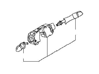 Infiniti FX35 Wiper Switch - 25560-1BA0B