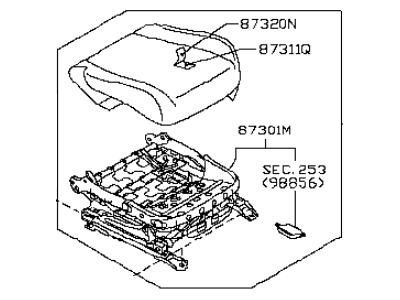 Infiniti 87300-3GW3A