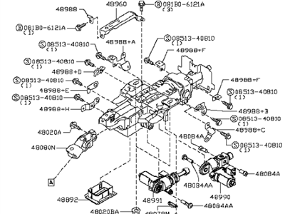Infiniti Steering Column - 48810-1MA6C