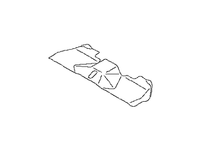 Infiniti 74931-1CA0A Felt-Rear Seat,Lower