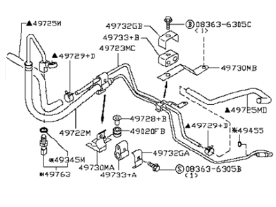 Infiniti 49710-EJ70A