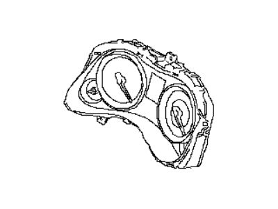 Infiniti 24820-6AH0B Instrument Cluster Speedometer Assembly