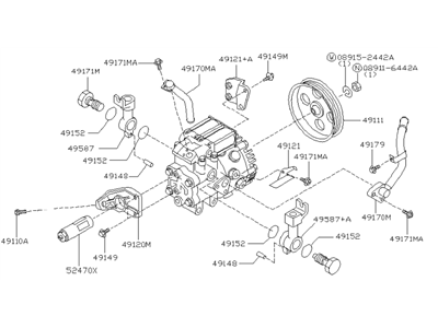 Infiniti 49110-60U20