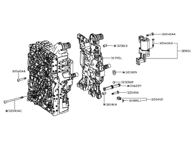 Infiniti 32085-HG00B Control Valve Assembly