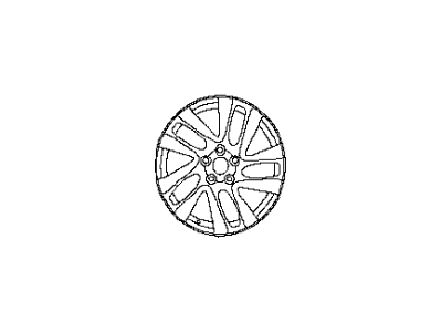 Infiniti 40300-9NR0A Aluminum Wheel