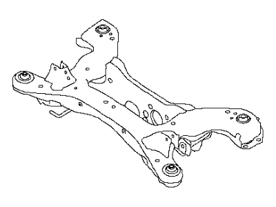 2021 Infiniti QX50 Rear Crossmember - 55400-5NA3A