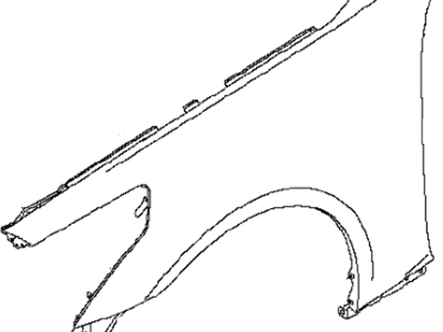 Infiniti Fender - FCA00-JK0AA