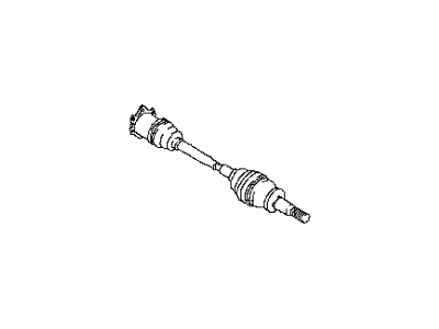 Infiniti 39600-60U00 Shaft Assy-Rear Drive,RH