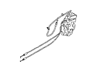 Infiniti FX45 Door Latch Assembly - 82501-CG000