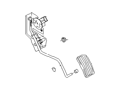 2006 Infiniti G35 Accelerator Cable - 18002-AM81E