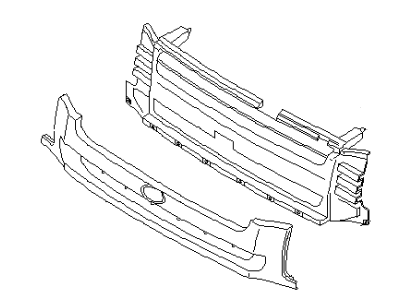 Infiniti QX4 Grille - 62310-1W305