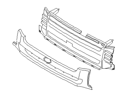 Infiniti 62310-3W717 Front Grille Assembly