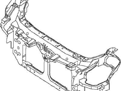 Infiniti Radiator Support - 62500-AM600