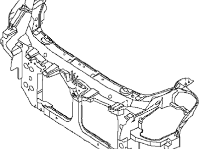 Infiniti G35 Radiator Support - 62500-AM600